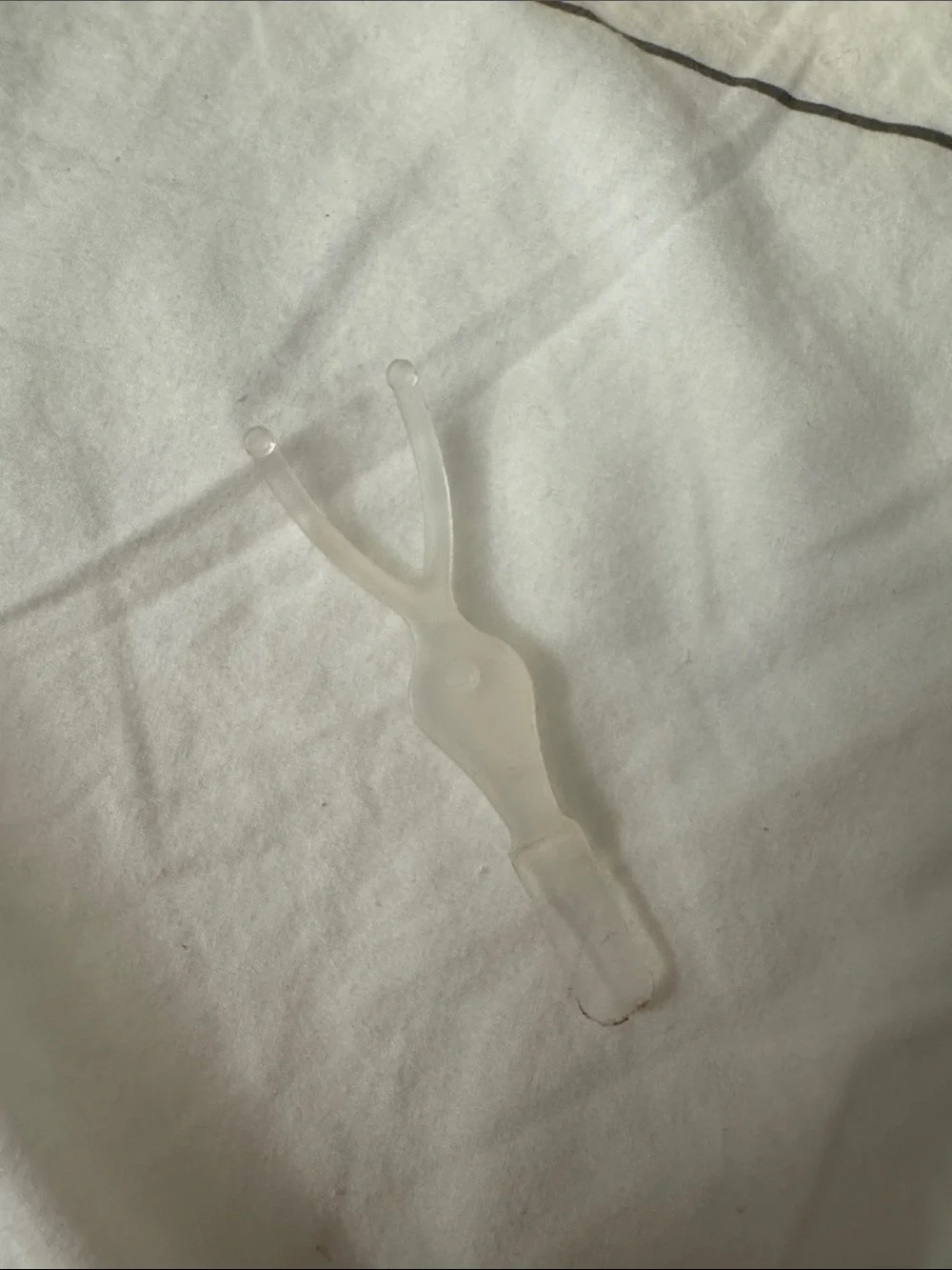 Clear Translucent eye brow glue tape tool